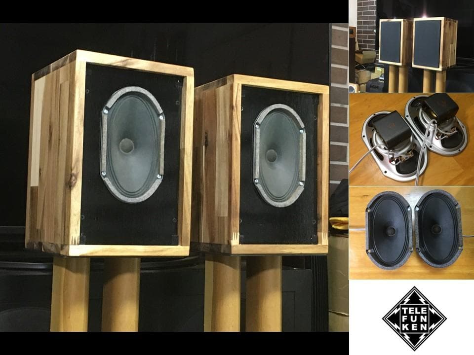 Telefunken ビンテージ録音モニタースピーカー 高解像度・高能率　ペア