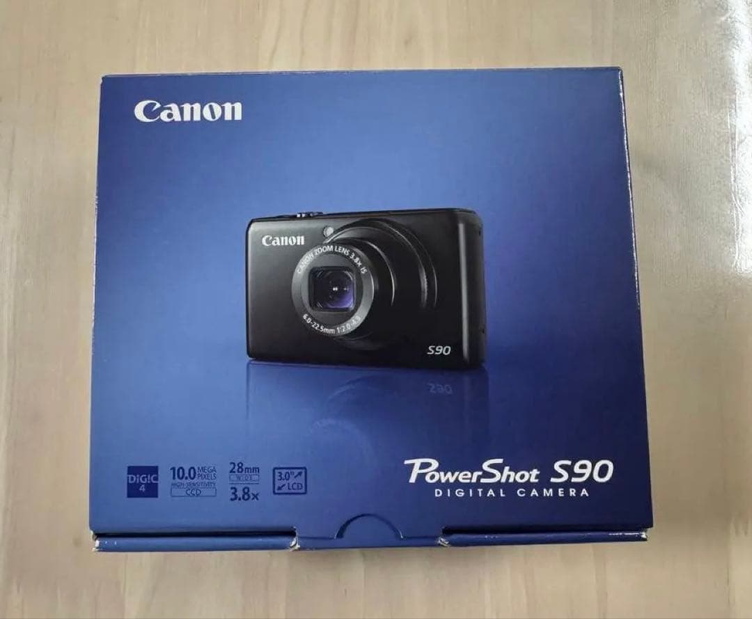 キヤノン Canon PowerShot S90 付属品 ＋ 本革専用ケース
