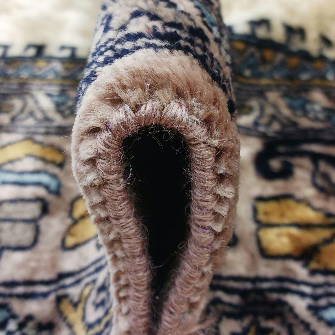 Y3075 パキスタン絨毯 ウール 手織り 181×122㎝ トライバルラグ