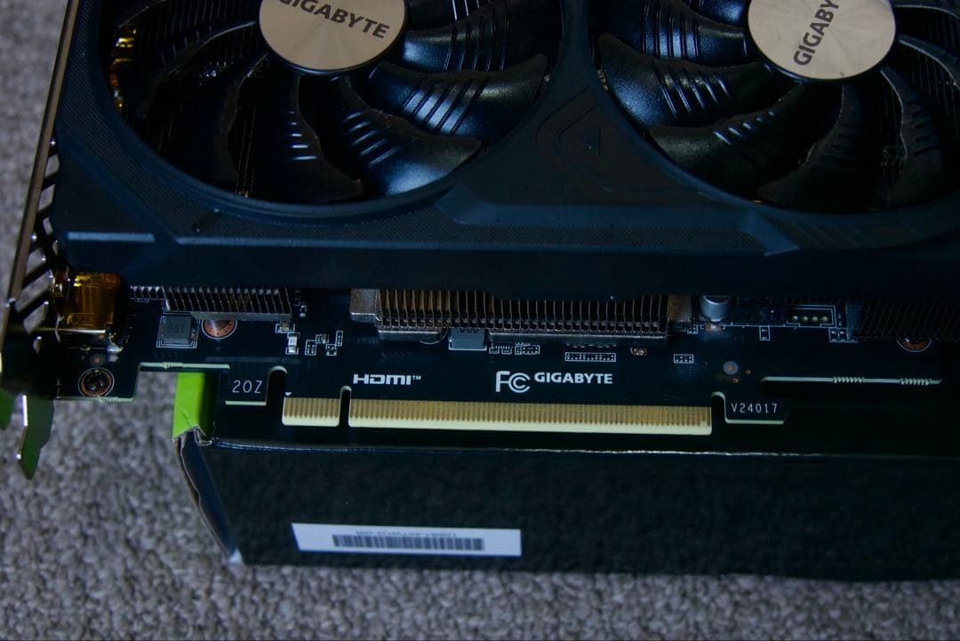 グラフィックボード・グラボ・ビデオカード GIGABYTE RTX 4060Ti WINDFORCE OC V2 8G