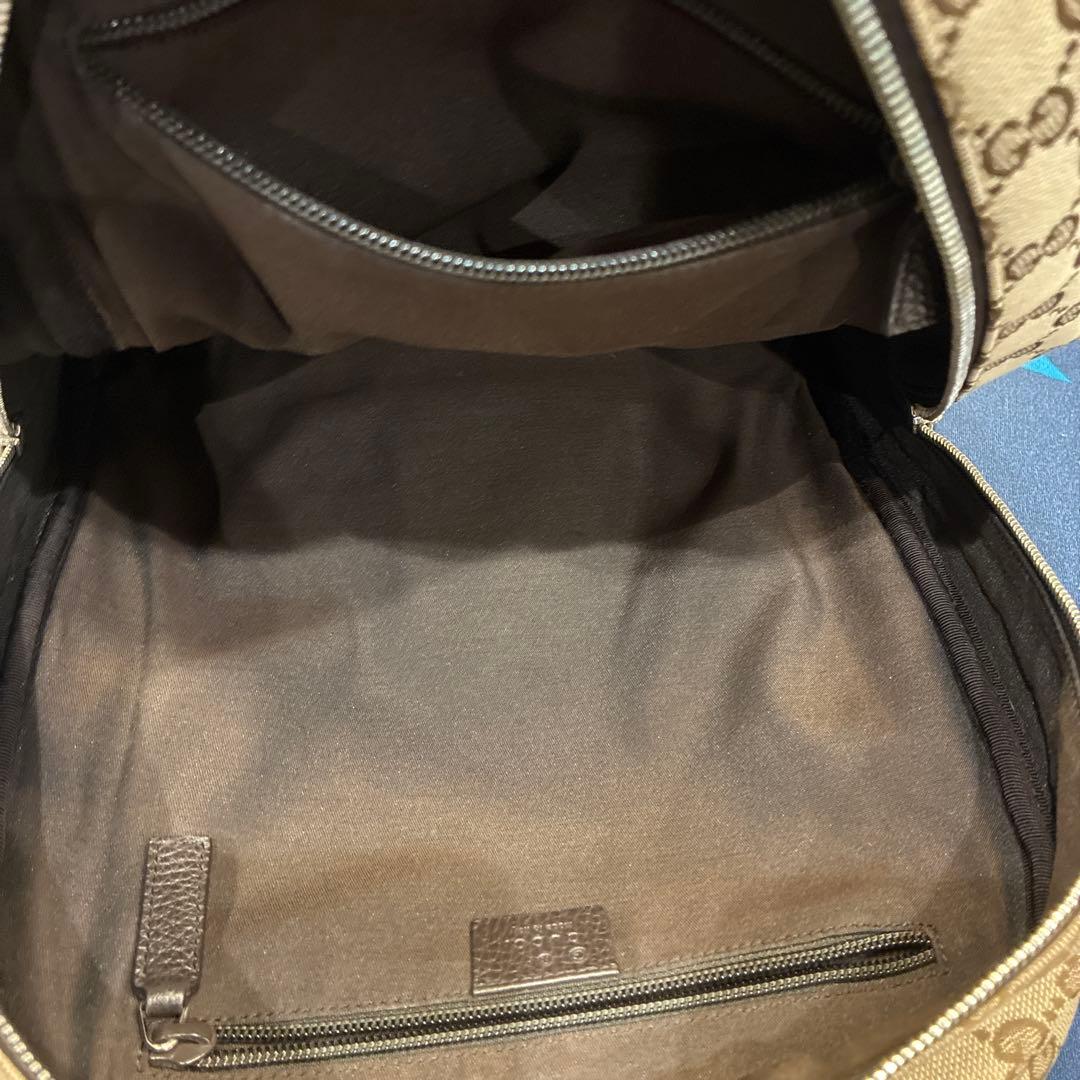 グッチ GUCCI GGキャンバス リュックサック バック キャンバス