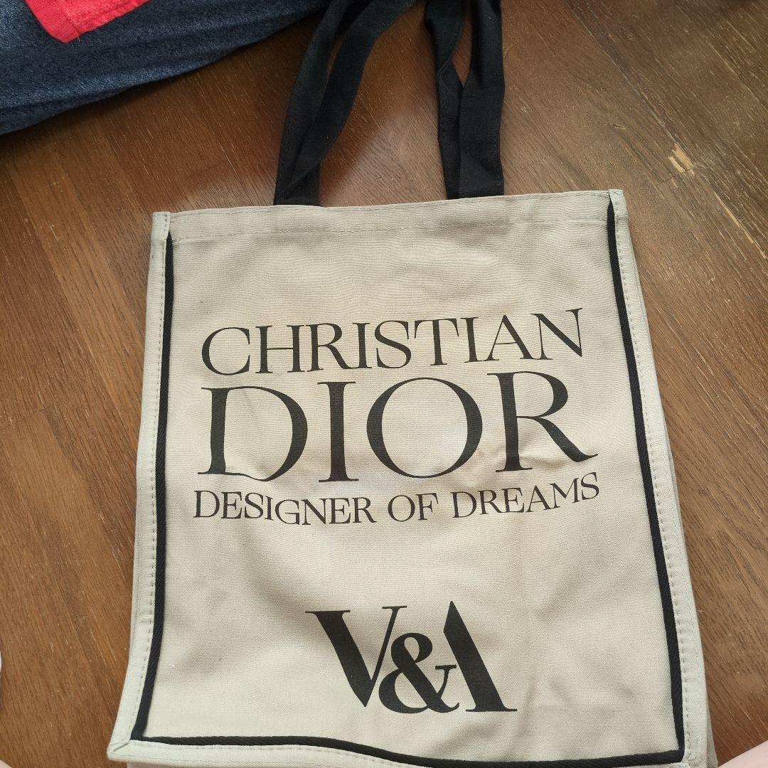 新品未使用　Christian Dior エコバッグ グレーのようなベージュ