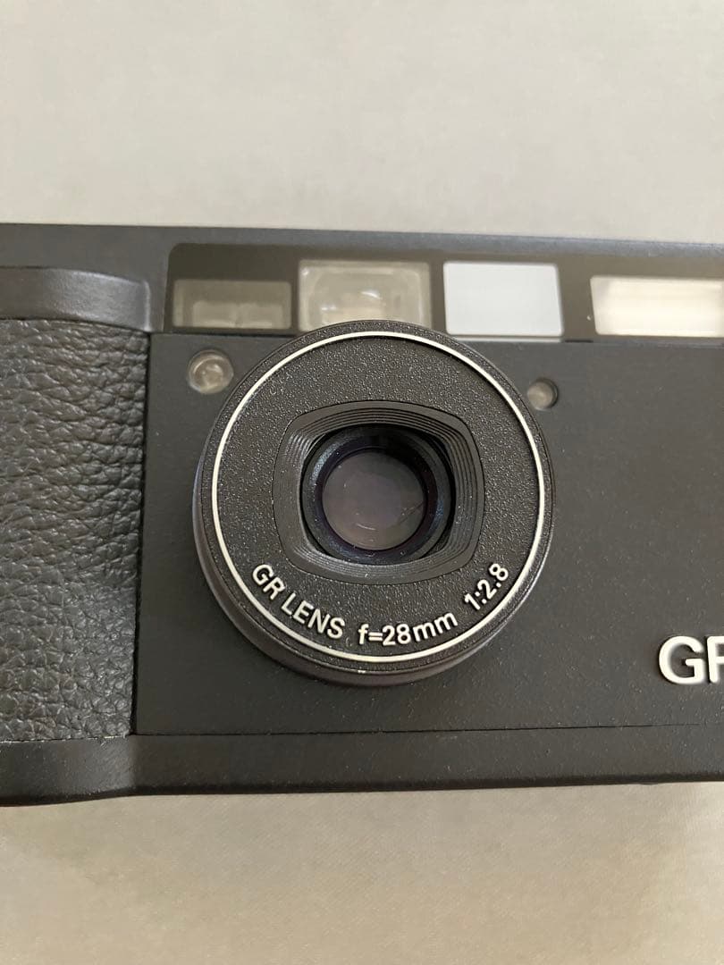 RICOH GR1 フィルムカメラ 純正ボトムケース付き