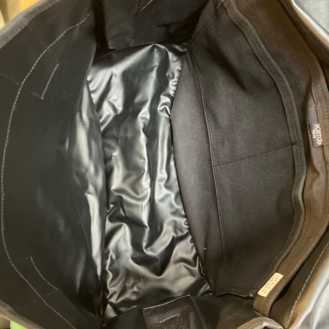 PORTER メッセンジャーバッグ ブラック キャンバス