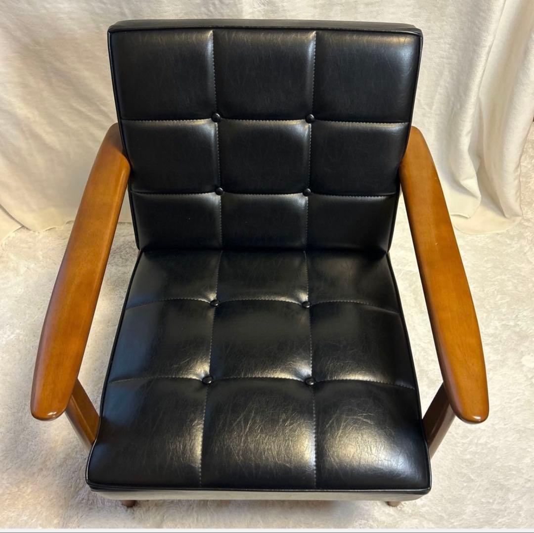 カリモク60 Kチェア　W36170BW