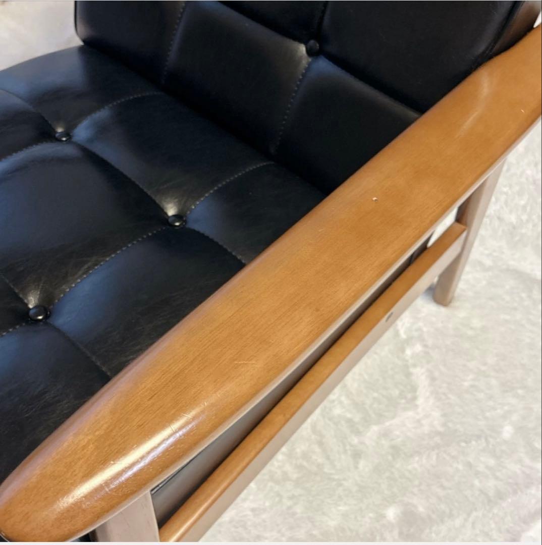 カリモク60 Kチェア　W36170BW