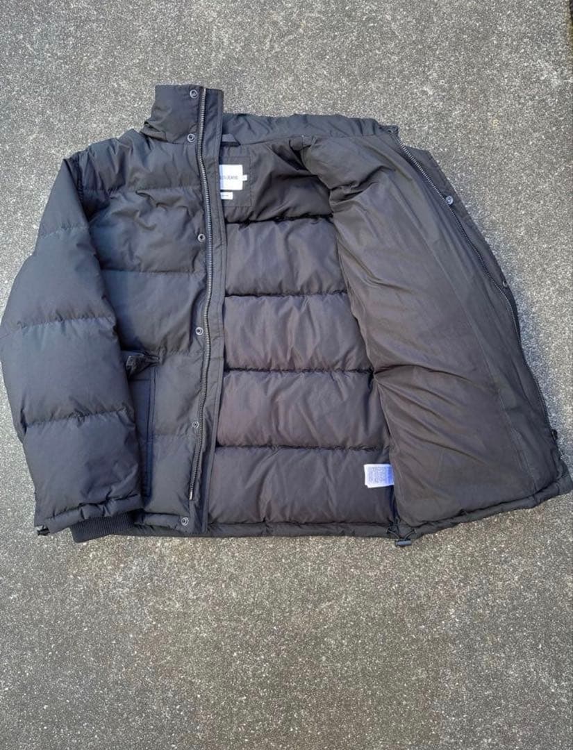   ブラック ダウンジャケット