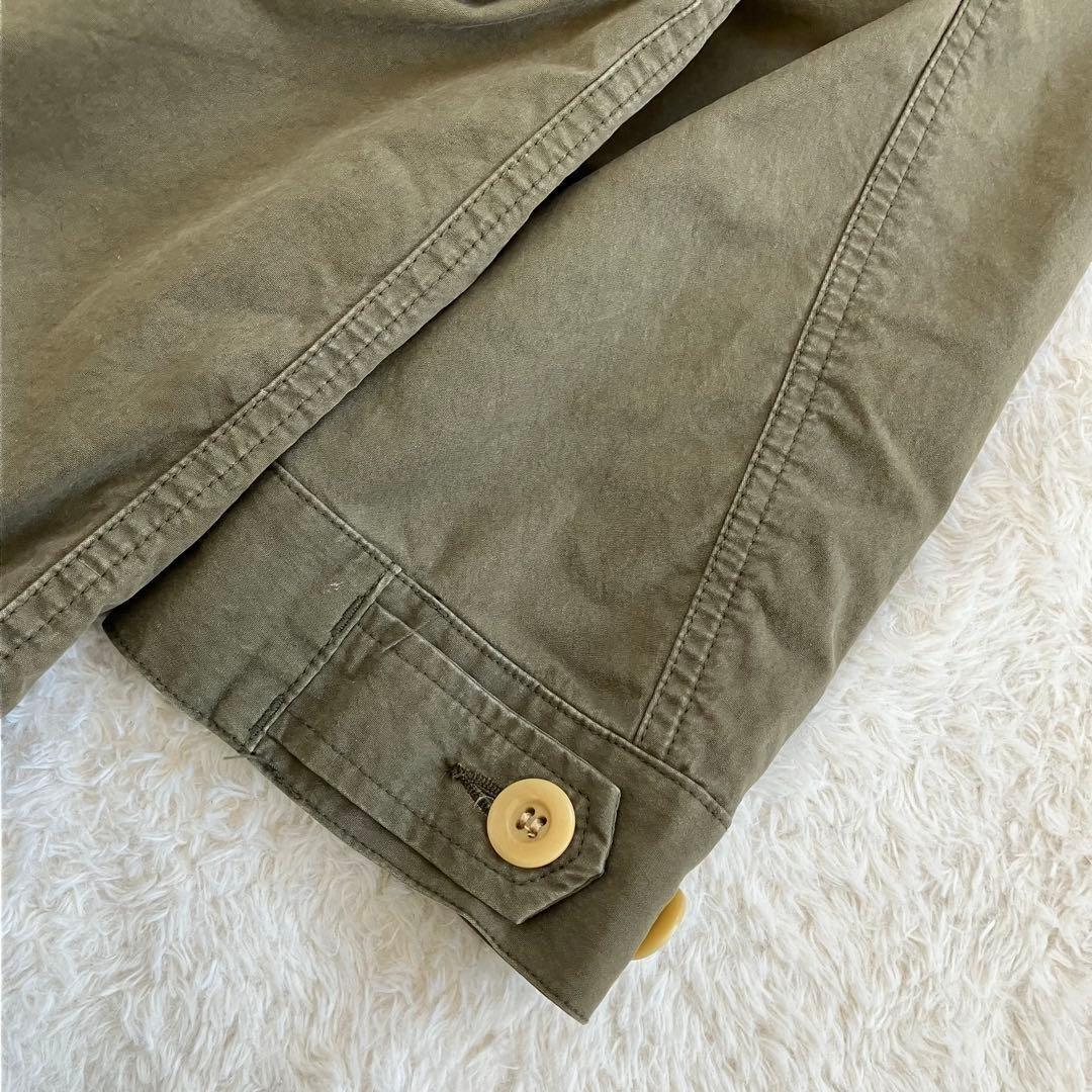 完売品 SASQUATCHfabrix. 裏地ブリーチ加工 モッズコート S