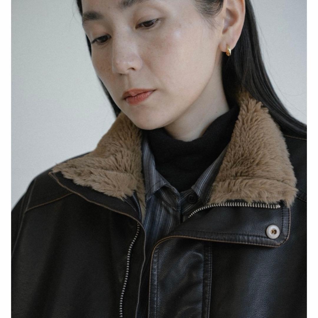 ジャケット・アウター ishidatenokcha faux fur linner