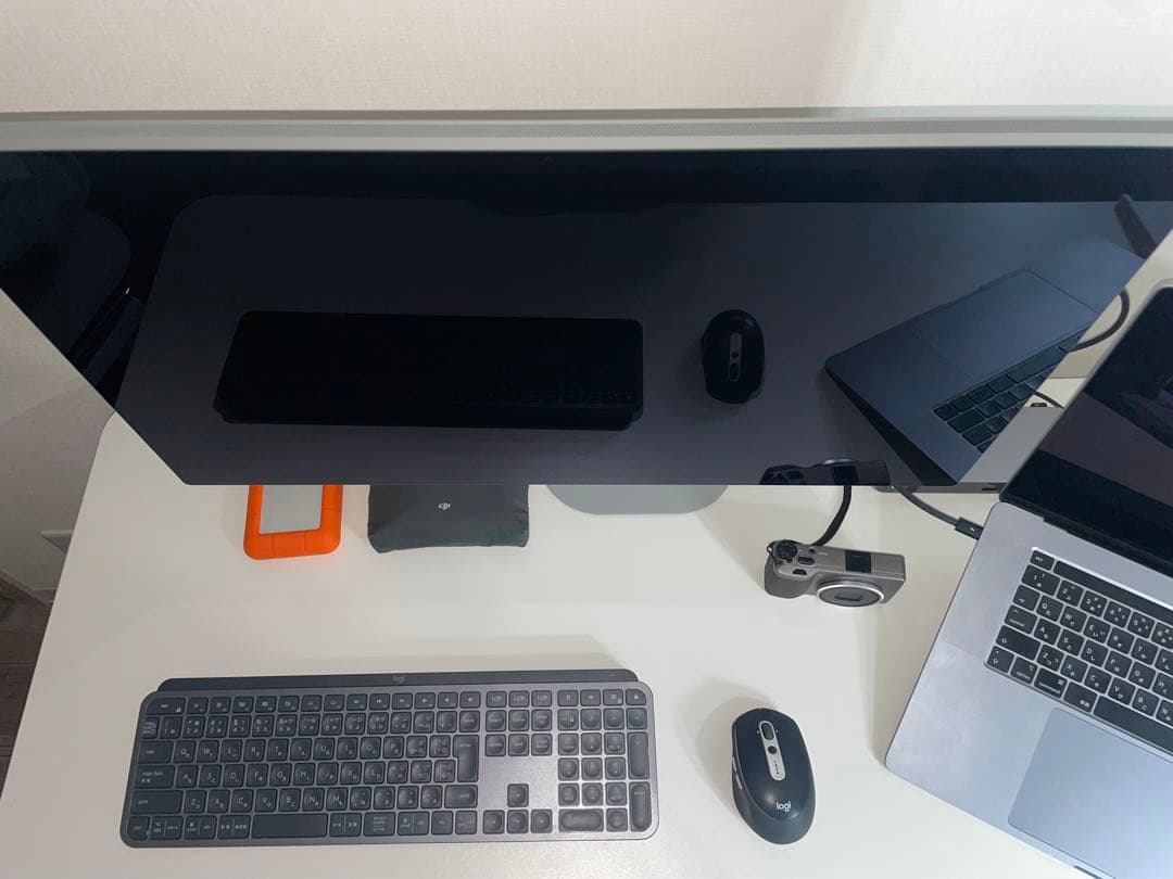 YK4点セットAppleStudioDisplayモニターアームキーボード