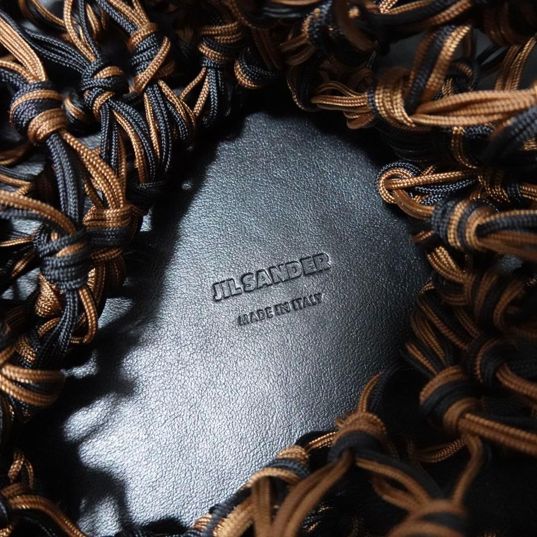 ジルサンダー　NET SQUARE SHOPPER ショルダーバッグ　網　ポーチ