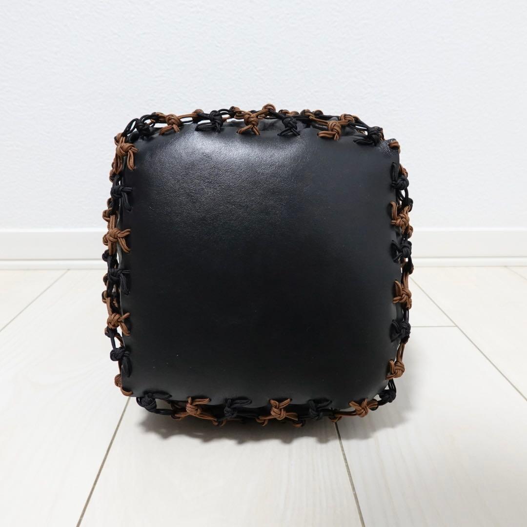 ジルサンダー　NET SQUARE SHOPPER ショルダーバッグ　網　ポーチ