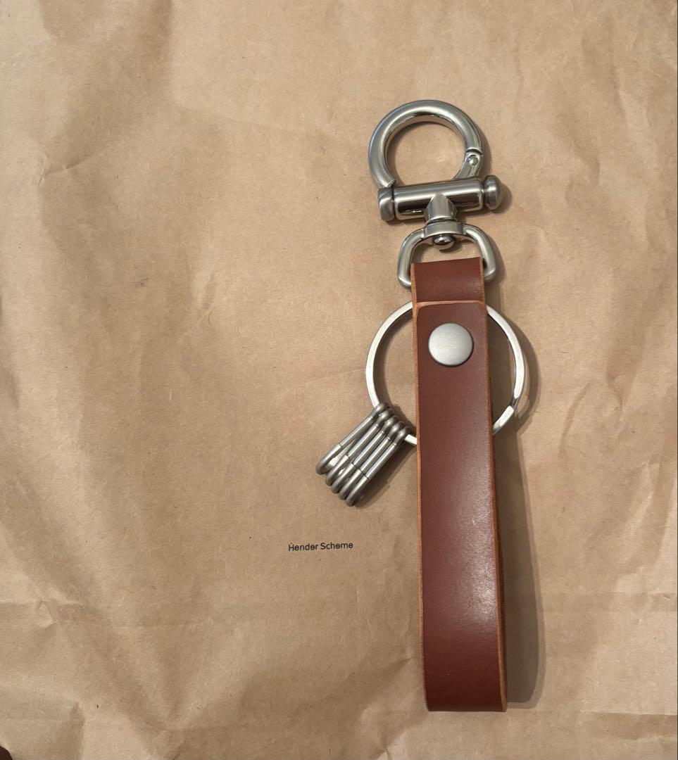 K　Hender Scheme key flock ブラウン