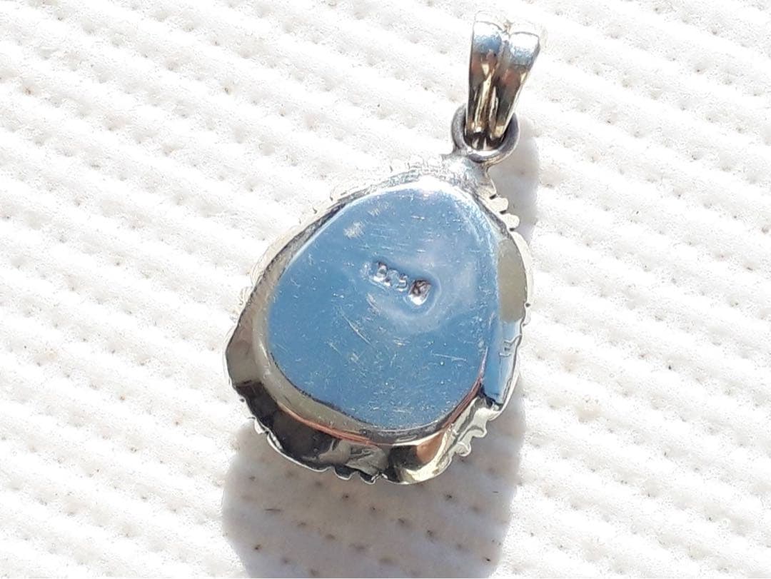 最終※シルバー925 ターコイズ トップ ナバホ ジュエリー インディアン