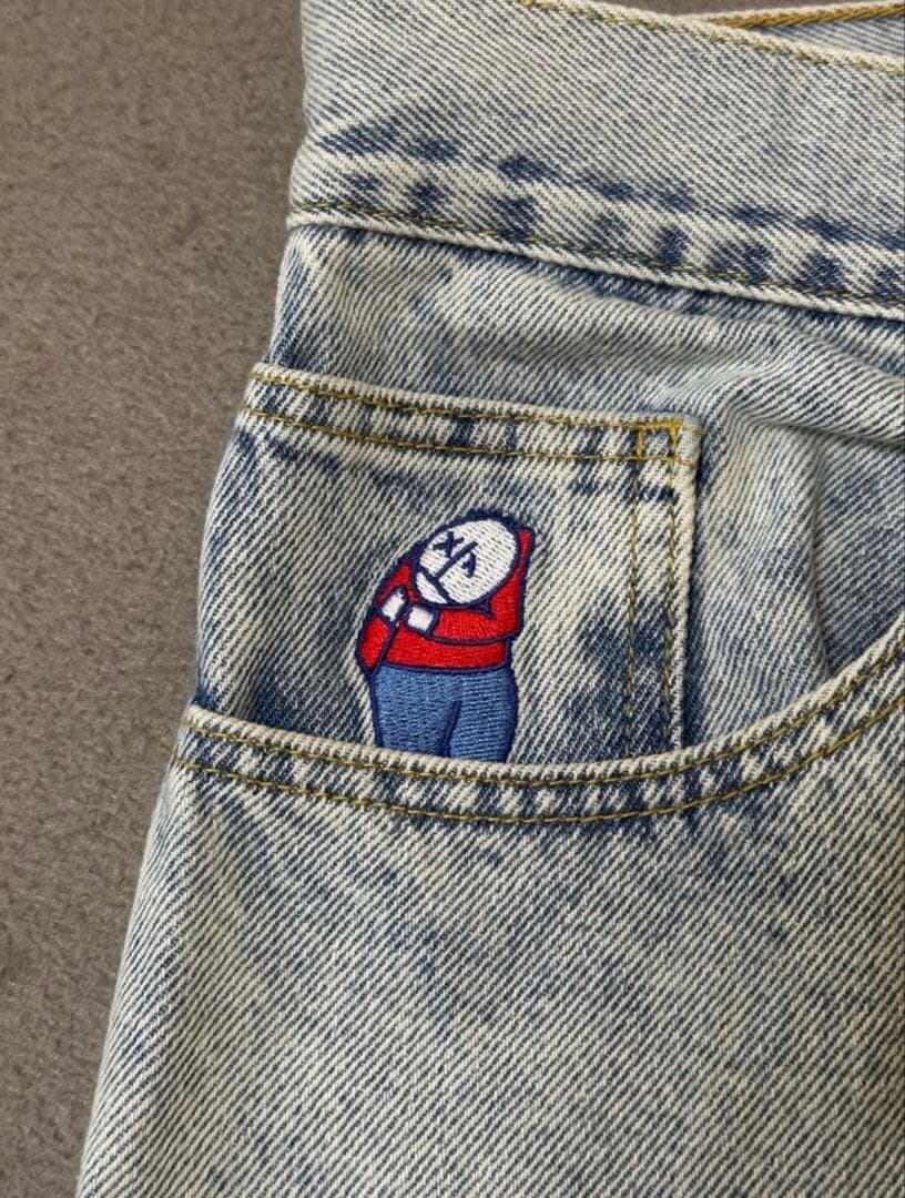 POLAR SKATE CO.BIGBOY S ライトブルー 旧ロゴ