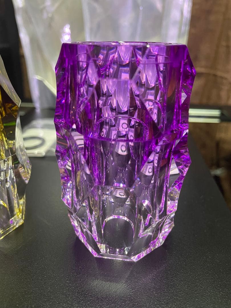 ブリエスタBRIESTA シャンパンダイヤモンド+ グラデーションパープル　2個