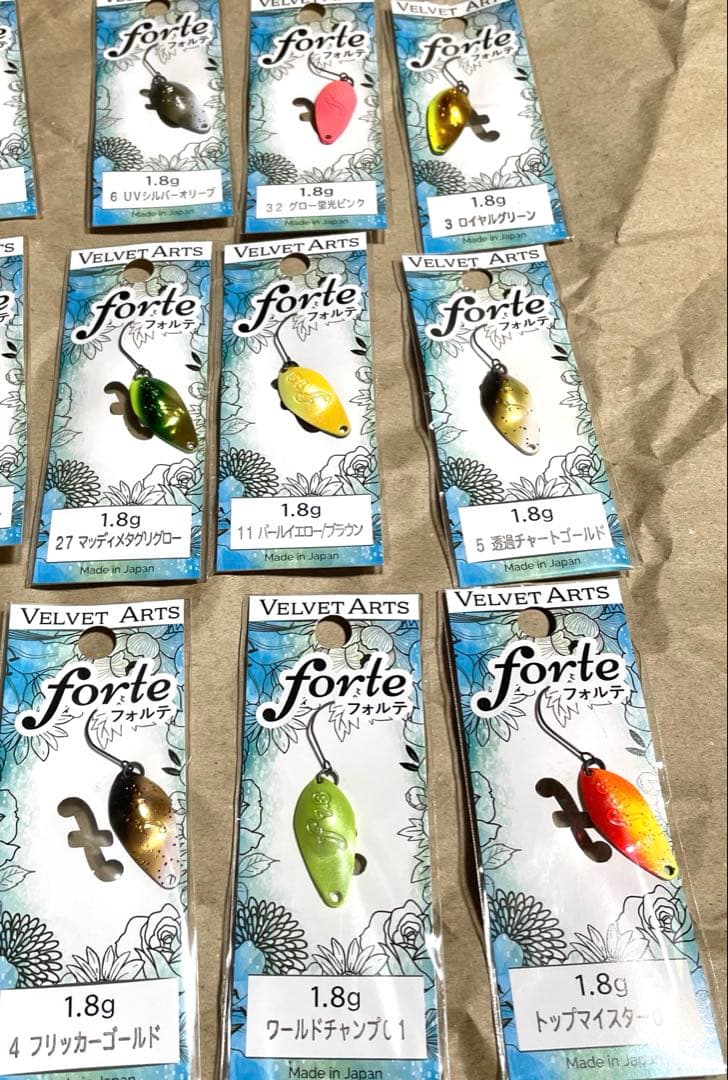 ベルベットアーツ フォルテ1.8 21枚セット