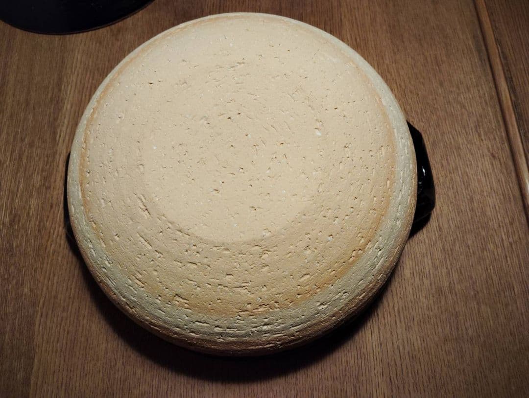 美品　永谷園　ヘルシー蒸し鍋　27cm　　土鍋