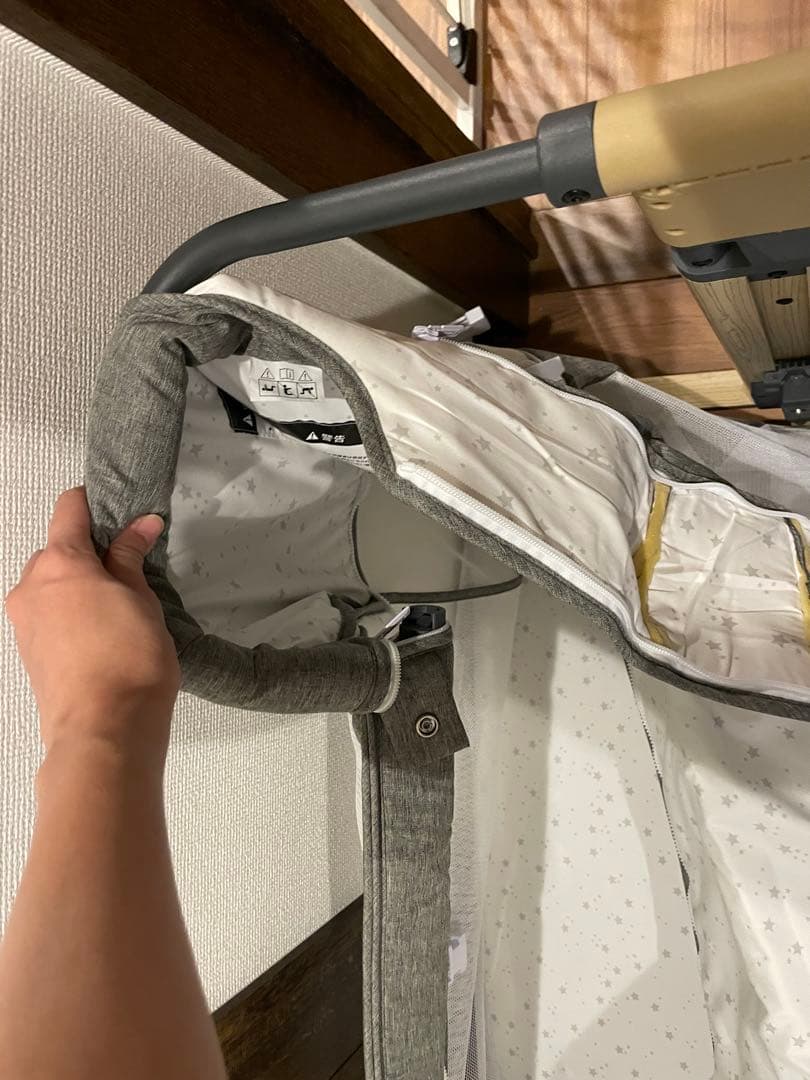 美品 ★ ベビーベッド ベビー用 マット サークル