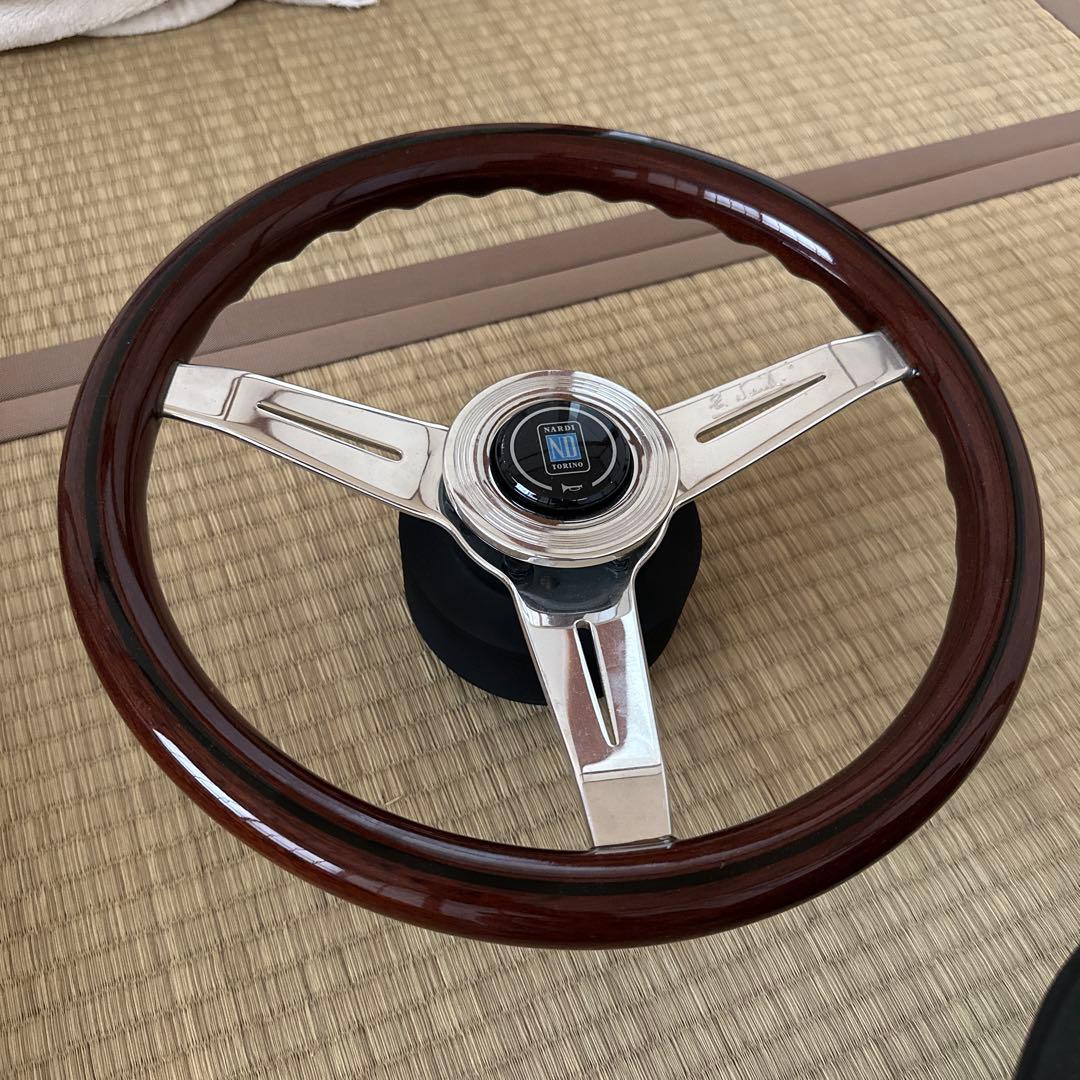 NARDI TORINO ステアリングホイール トヨタ bB NCP系にて使用