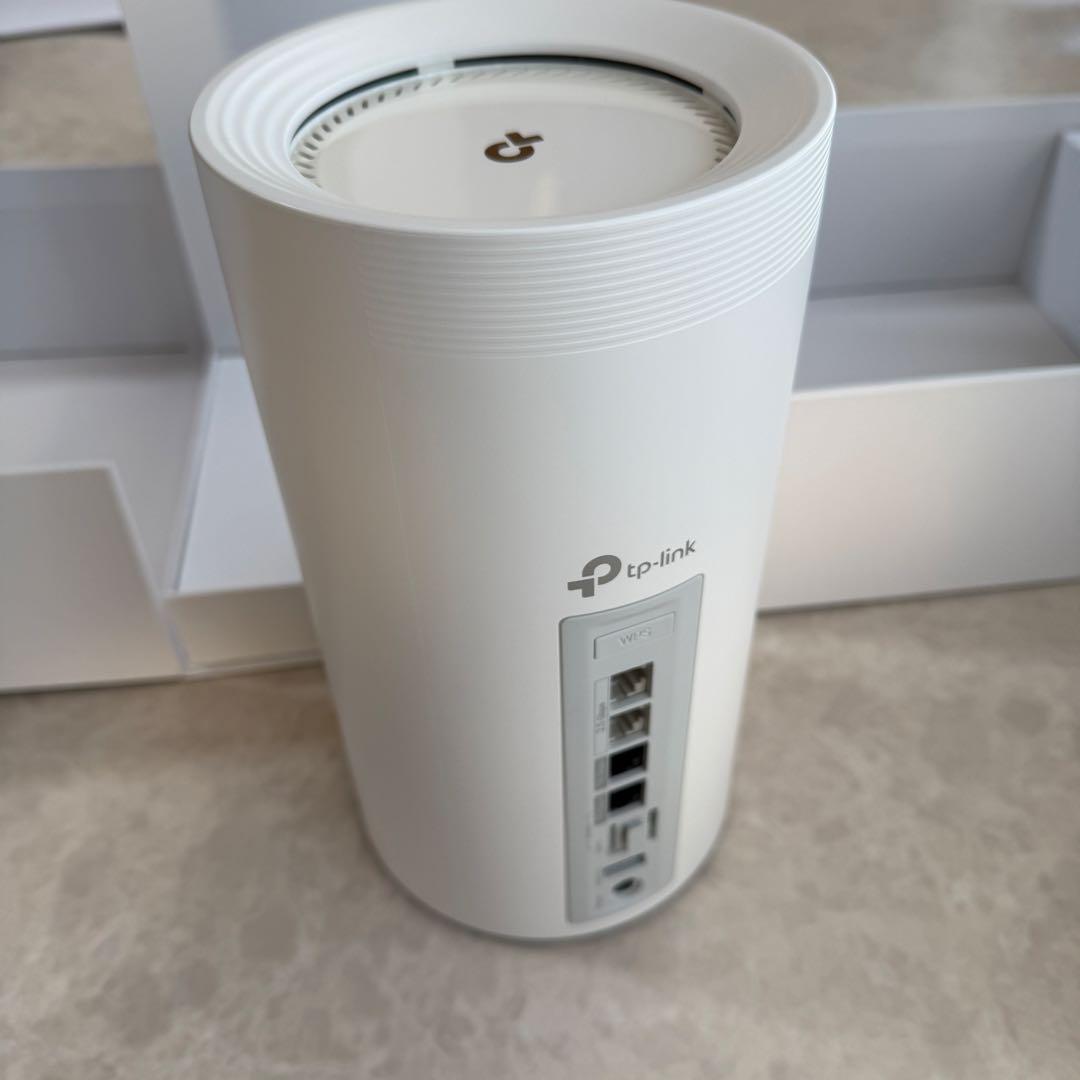 TP-Link DecoBE85 トライバンドメッシュWi-Fi 7ユニット美品