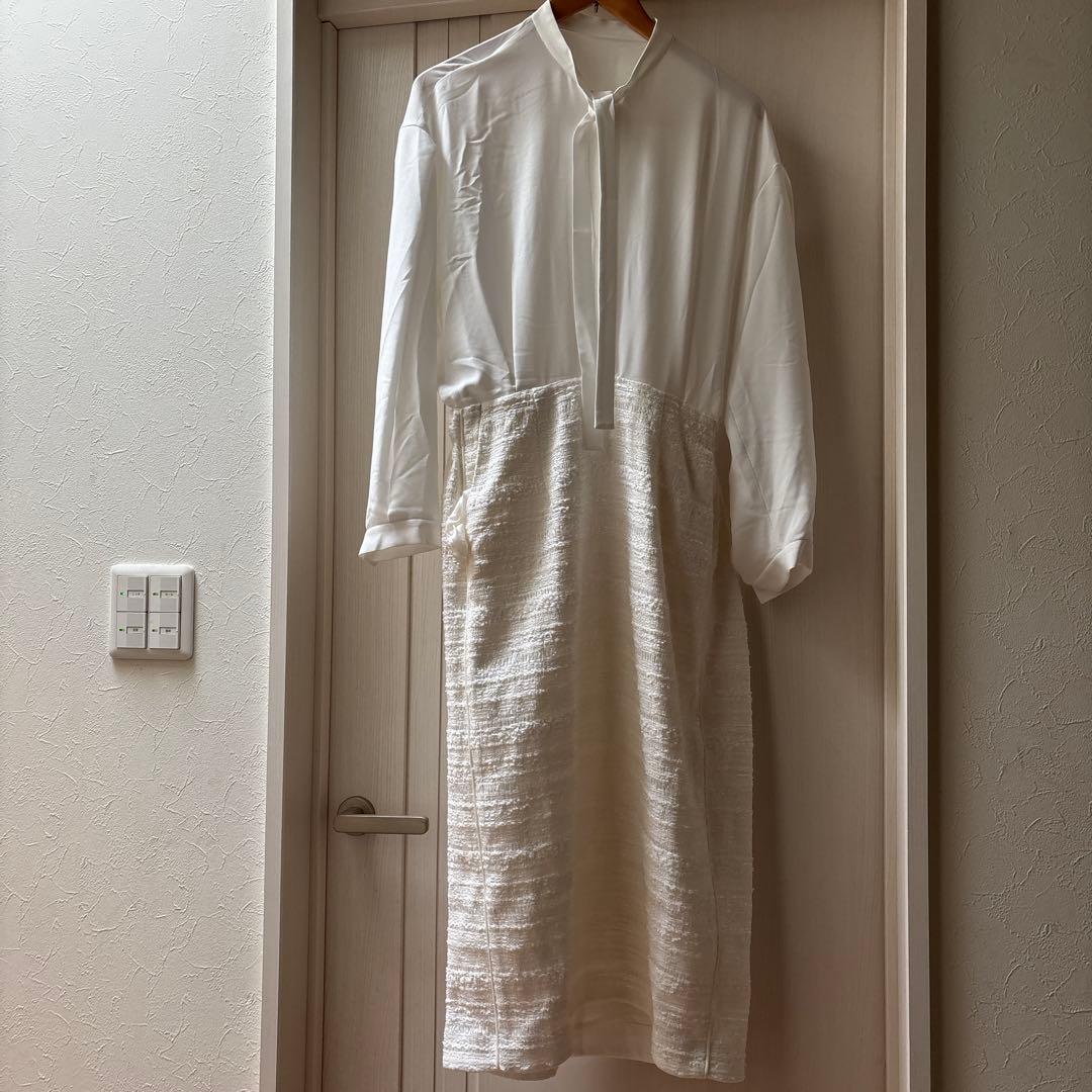 アドーア　ファンシーツィードワンピースADORE