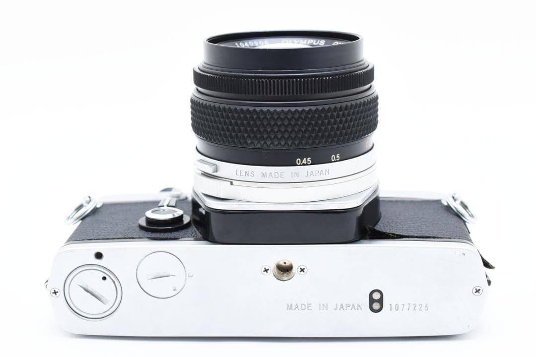フィルムカメラ Olympus OM-1 Silver + F Zuiko 50mm F1.4