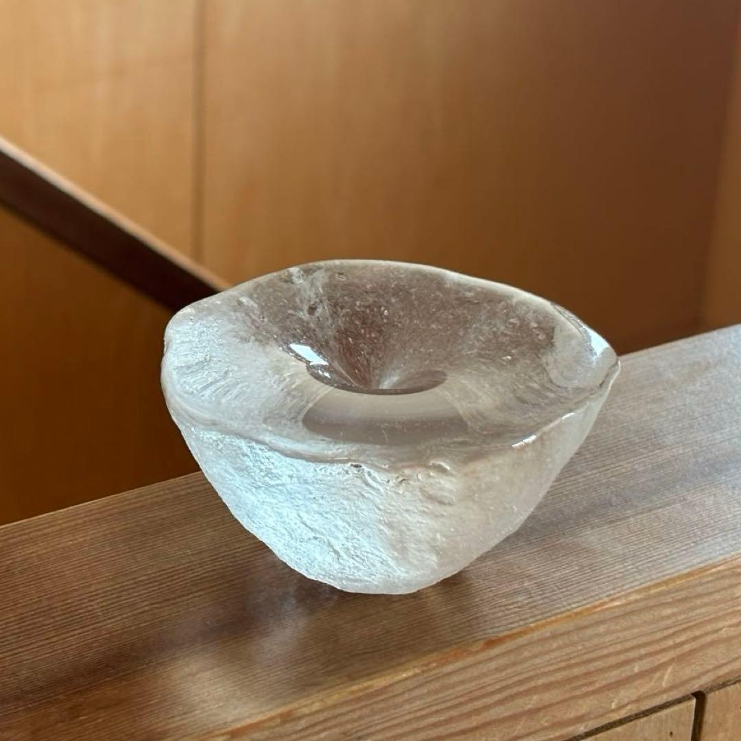 ガラス作家　荒川尚也　Ｂペーパーウェイト&香立て