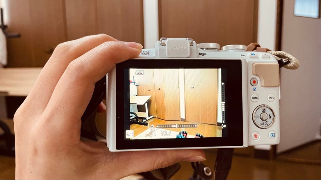 オリンパス PEN E-PL9 ホワイト カメラケース付き