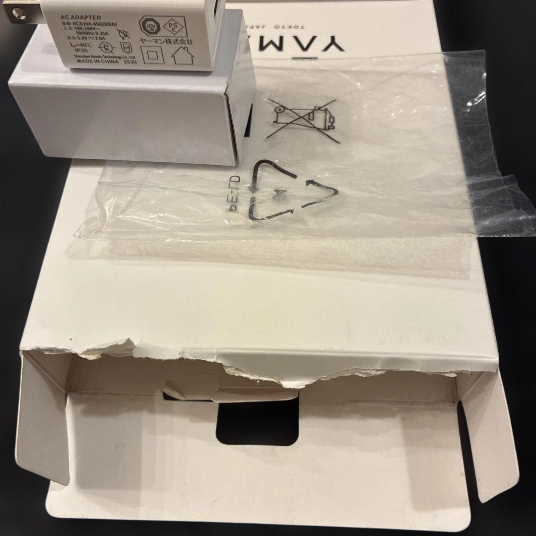 YAMAN ヘアアイロン ゴールド 温度設定付き