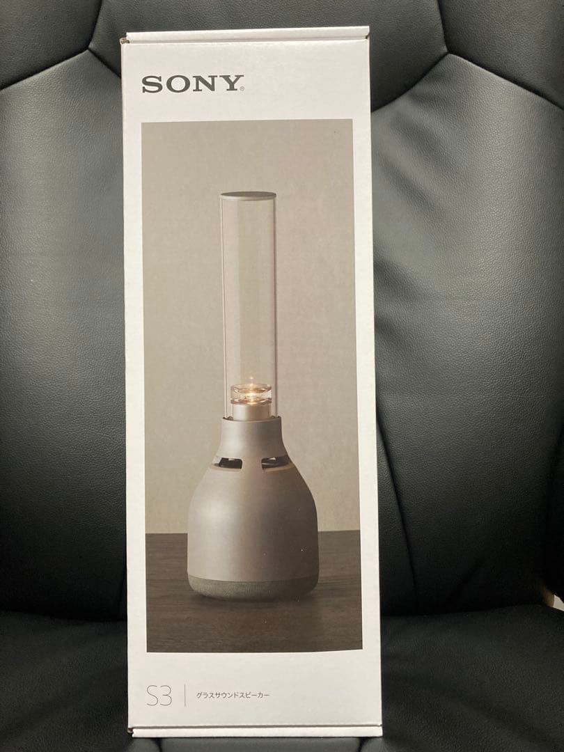 【未使用】SONY LSPX-S3ワイヤレススピーカー　グラスサウンドスピーカー