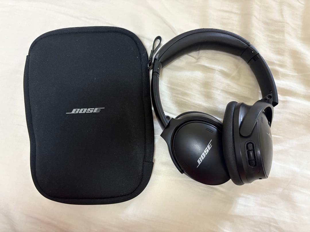 BOSE QuietComfort ワイヤレスヘッドホン ケース付き