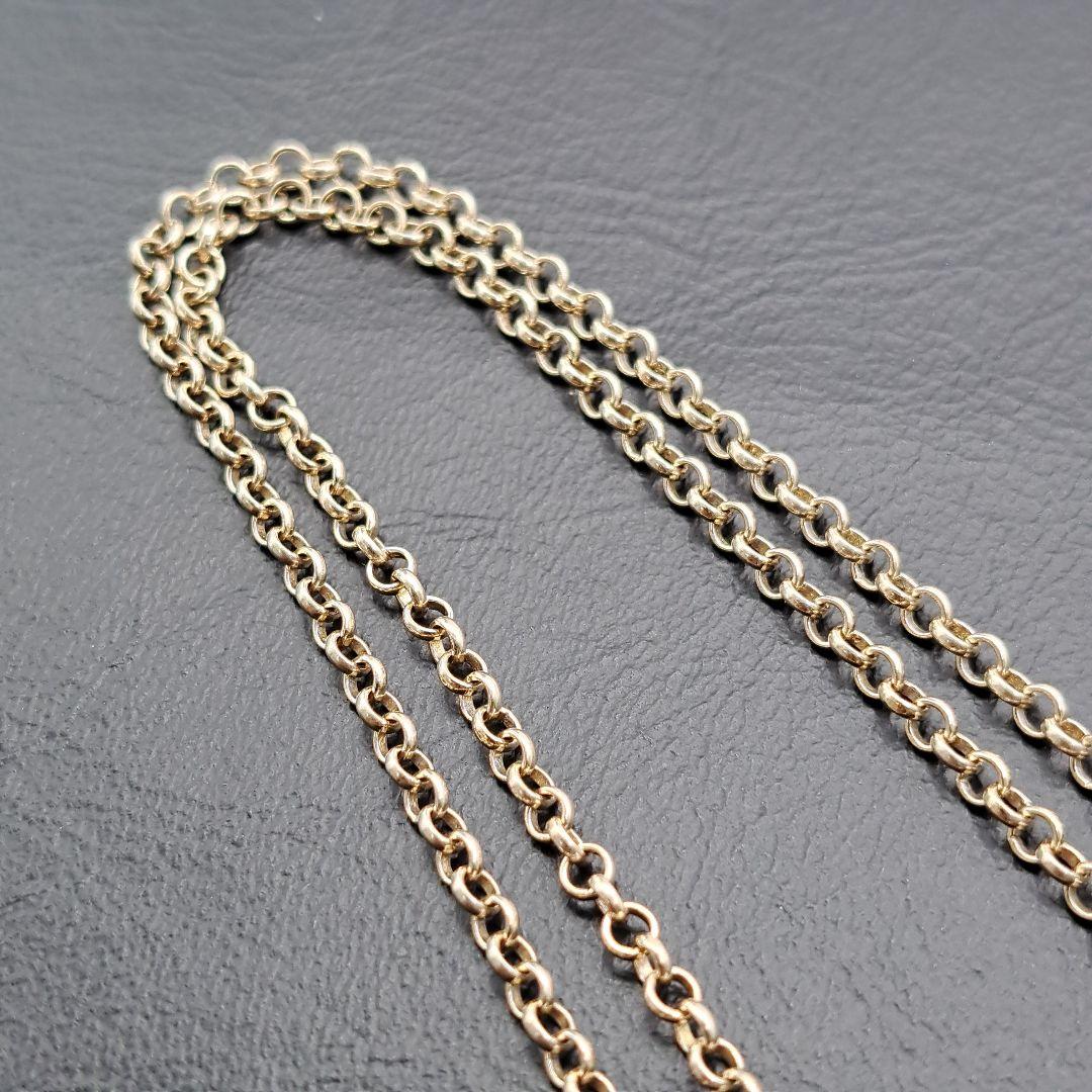 ネックレス　ダブルフェイス　ダブルクロス　925　SV