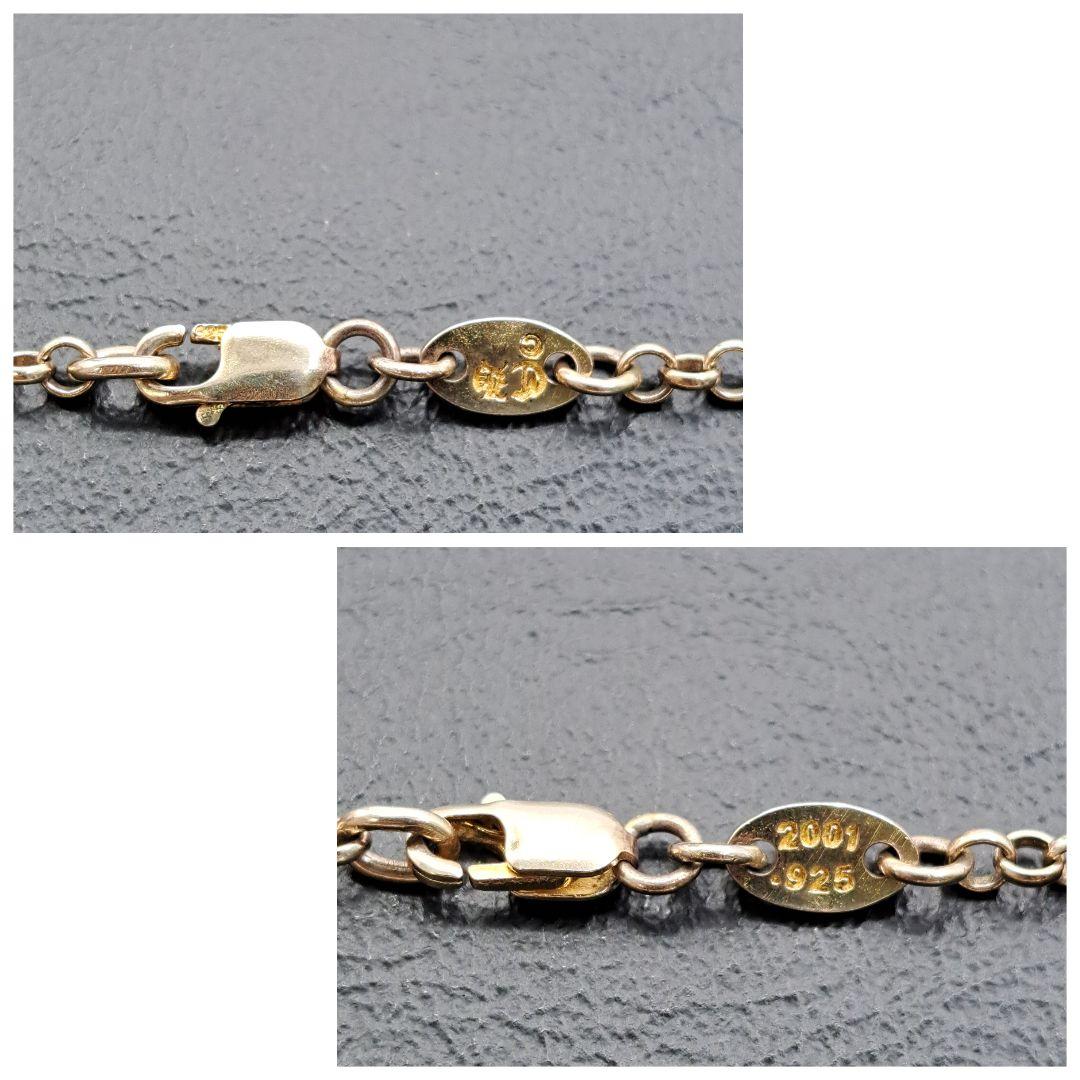 ネックレス　ダブルフェイス　ダブルクロス　925　SV