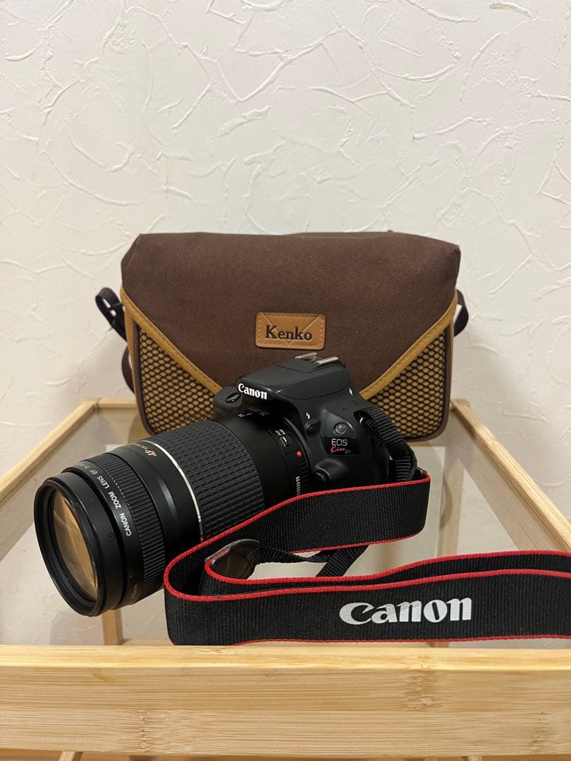 【初心者おすすめ❣️】Canon kiss x7 ダブルレンズ　一眼レフカメラ