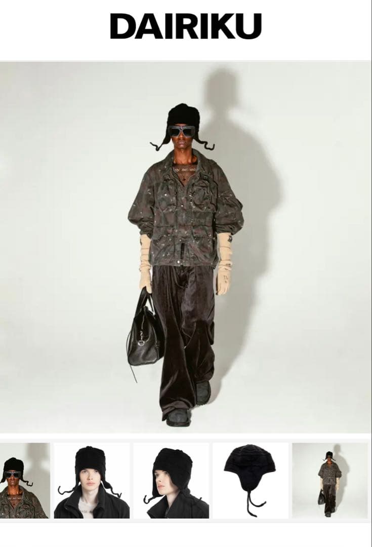 帽子 DAIRIKU SHAPE MEMORY Knit Cap