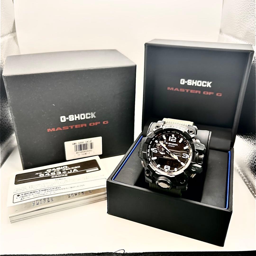 極美品 CASIO カシオ G-SHOCK MUDMASTER マッドマスター