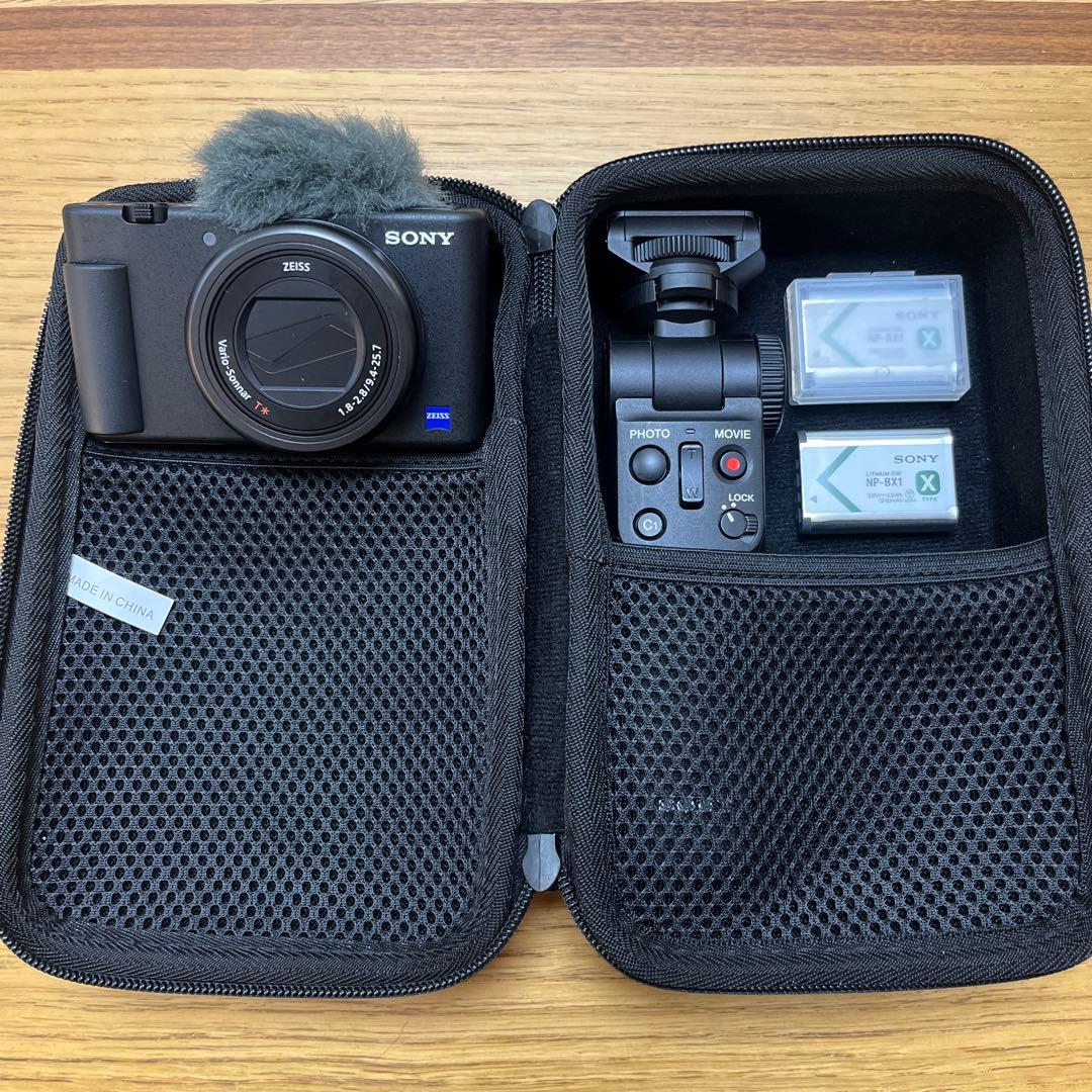 【即日発送】SONY VLOGCAM ZV-1＋シューティンググリップ