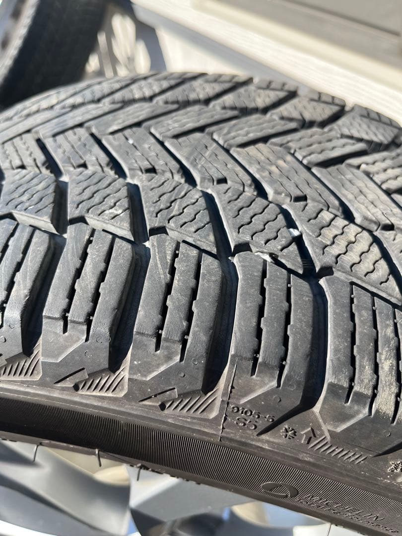 Audi A6純正ミシュランスタッドレス245/45R18【引取限定】