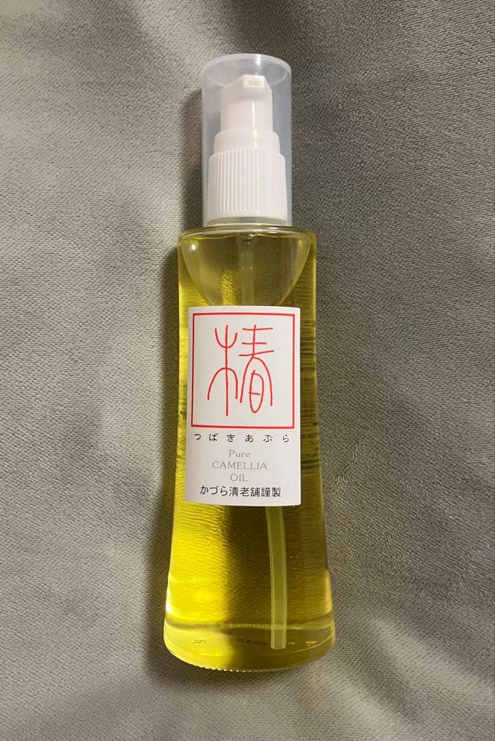 かづら清老舗　さつまつげ櫛　解き櫛4寸5分＋特製つばき油