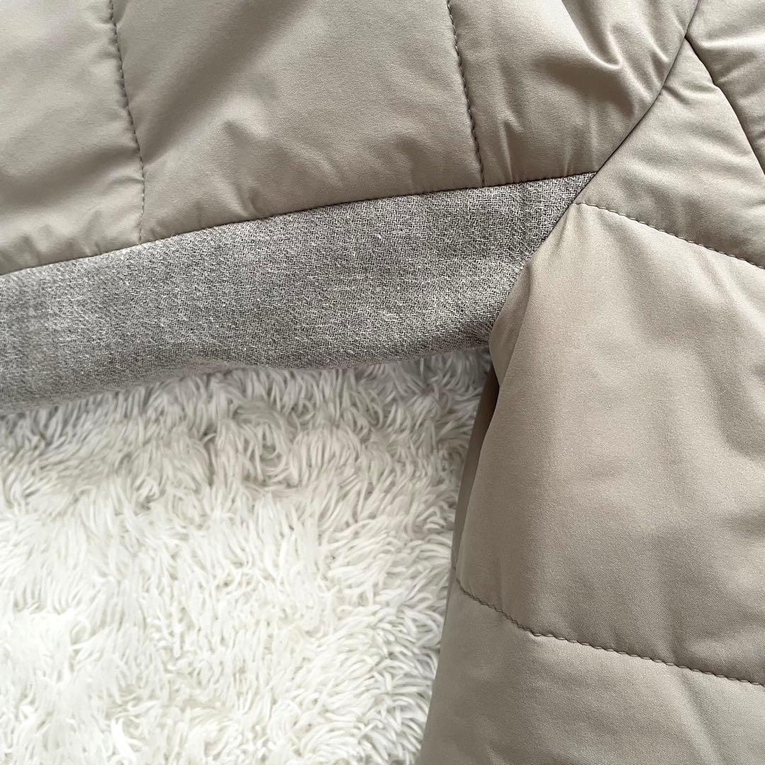 Rene basic✨中綿コート リボン グレージュ 36 Aライン 近年