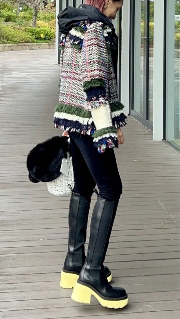 2021年リゾートsacai 変形ジャケット　サカイ