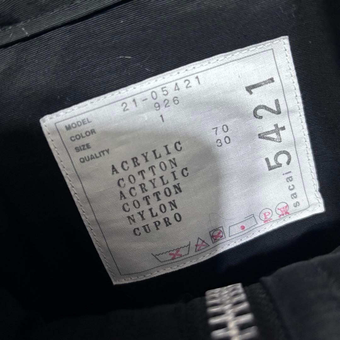 2021年リゾートsacai 変形ジャケット　サカイ