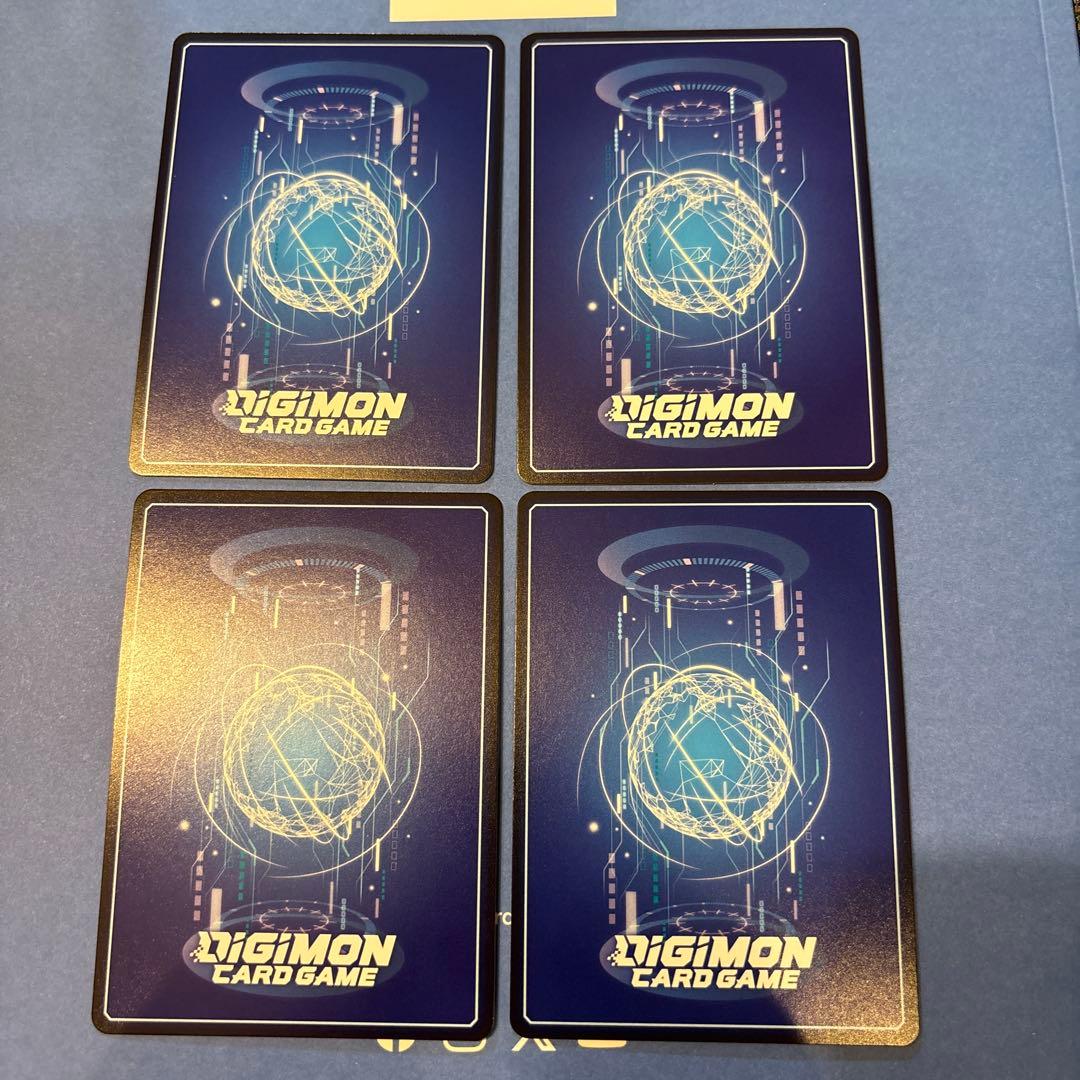 ⭐︎★激レア　デジモンカードゲーム デジタルゲートオープン　限定プロモ　4枚　★⭐︎