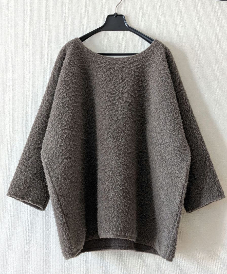 ヨーガンレール アルパカ ウール ニット プルオーバー M グレー系 長袖
