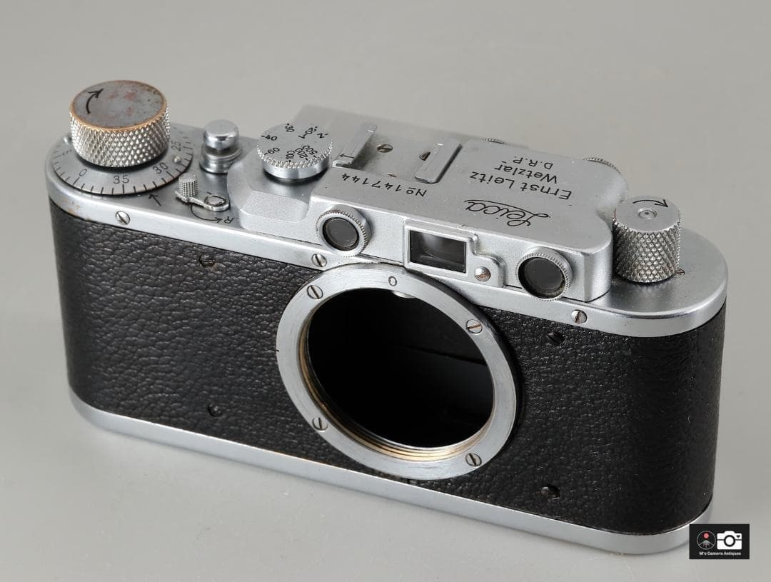 Leica II,DII クローム レンジファインダーカメラ 1934年14万台