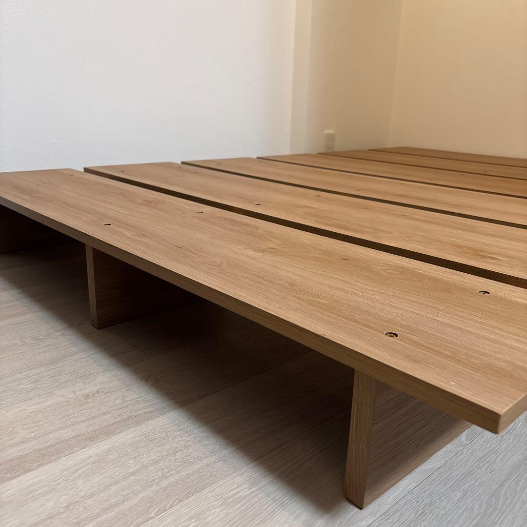 【8/30まで出品】LOWYAセミダブル ベッドフレーム