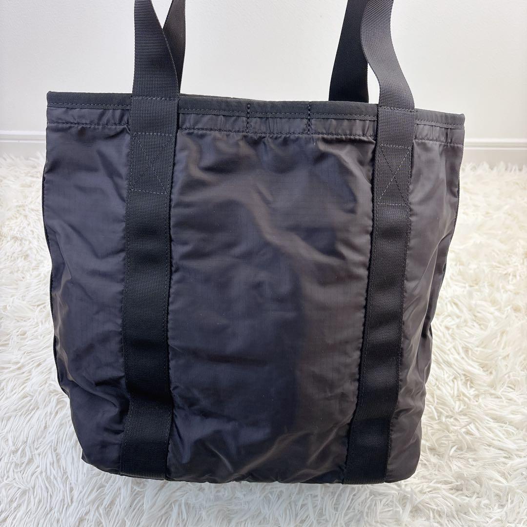 未使用級✨ブリーフィング メッシュトート 黒 ナイロン 大容量 肩掛け通勤