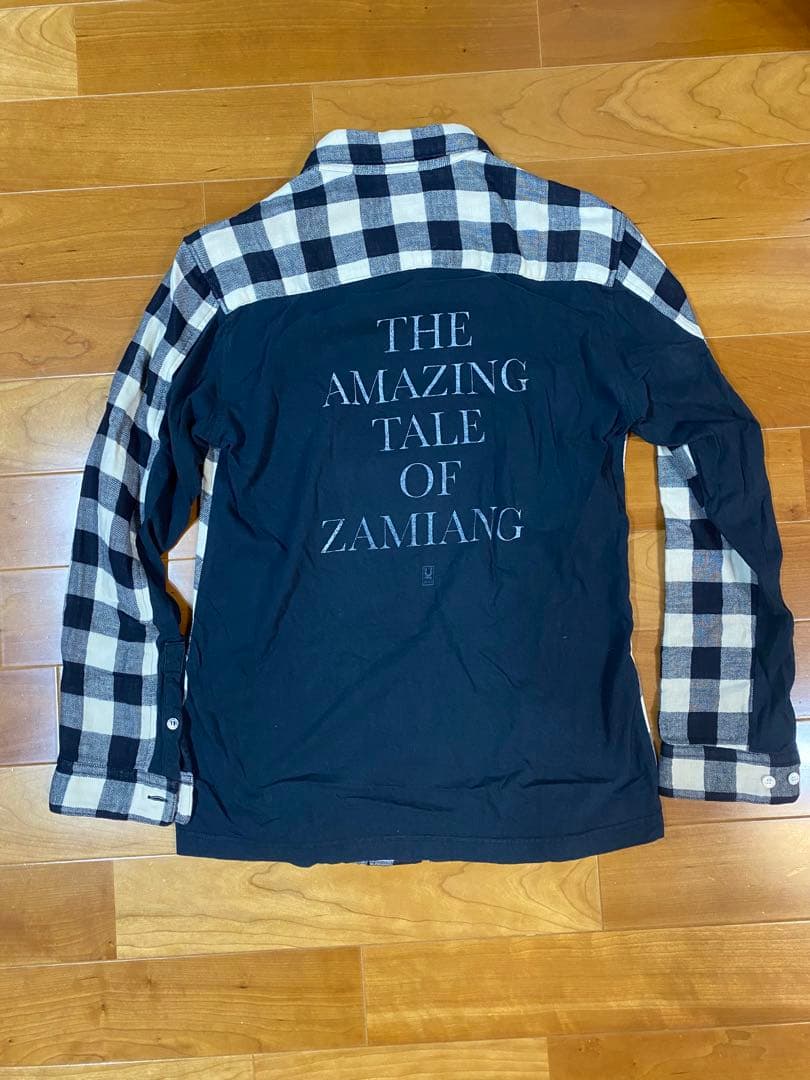 美品 UNDERCOVER アンダーカバー　ブロックチェックネルシャツ T期