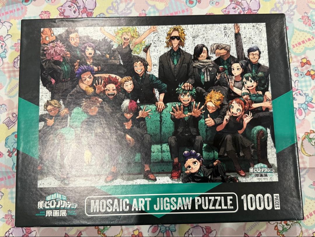 T*u様 僕のヒーローアカデミア　原画展　モザイクアートジグソーパズル 1000